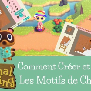 Comment Créer et Utiliser des Motifs Persos de Chemin ? Animal Crossing : New Horizons