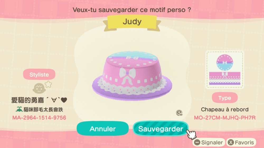 Les Motifs Persos De Laura Animal Crossing New Horizons Id Et Qr