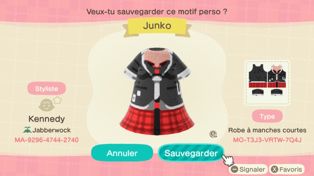 motifs persos de junko